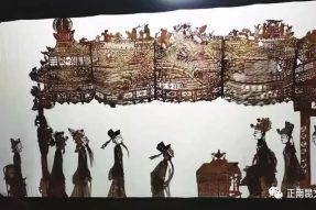 聯(lián)合國“世界人類非物質文化遺產”南部皮影，來寺外桃源景區(qū)了！